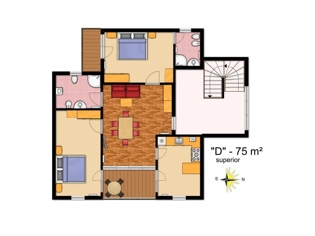 Ciasa Col Cuch Appartement La Villa  Buitenkant foto